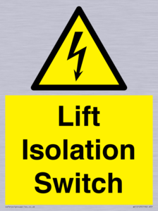 Lift Isolation Switch